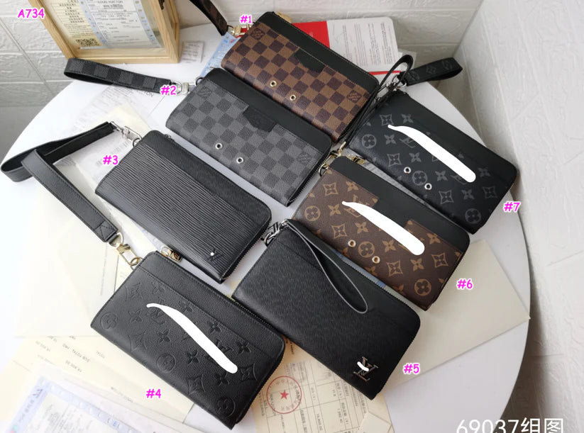 Vee wallet clutch