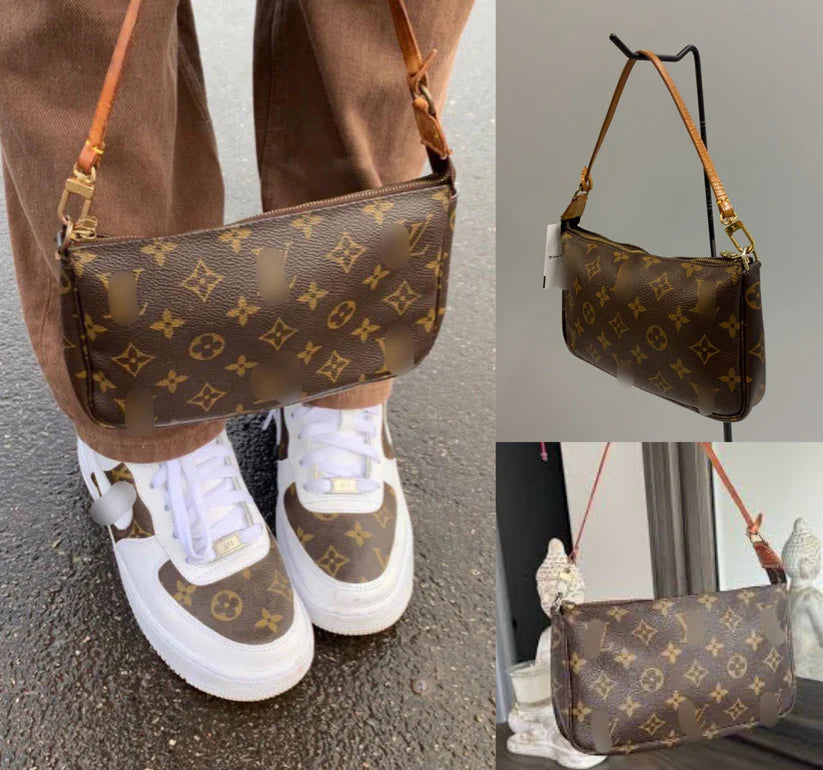 Vee simple shoulder bag
