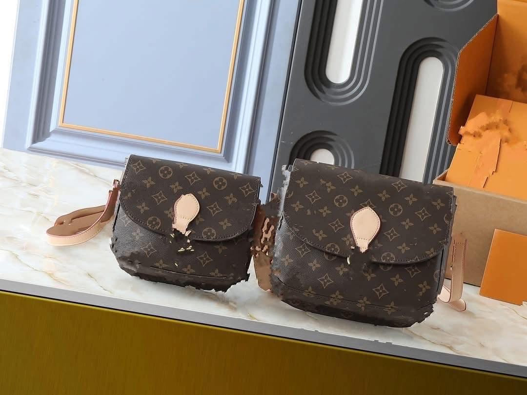 Vee oval crossbody