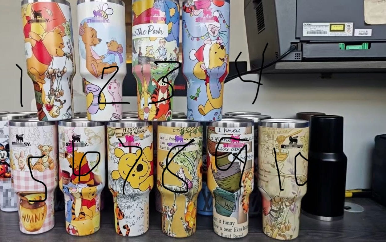 Pooh Bear Tumbler Stan