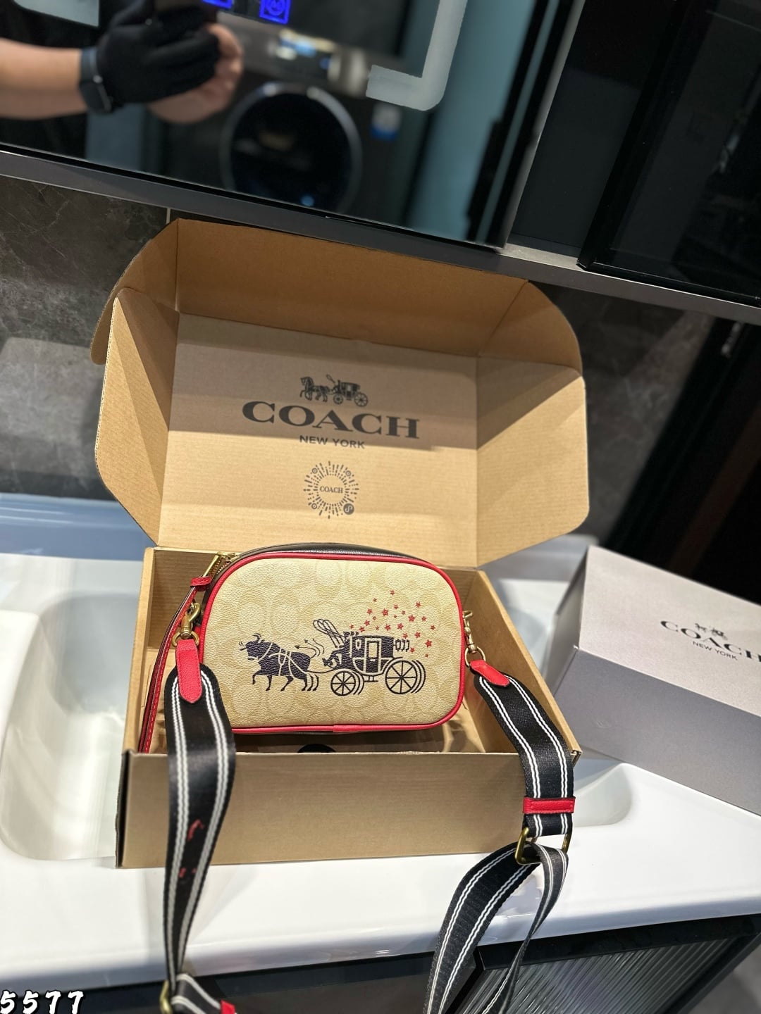 Co carriage crossbody