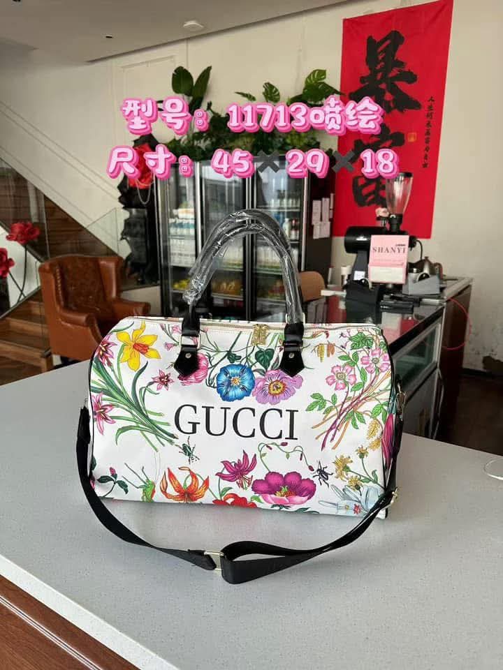 Floral GG Duffle