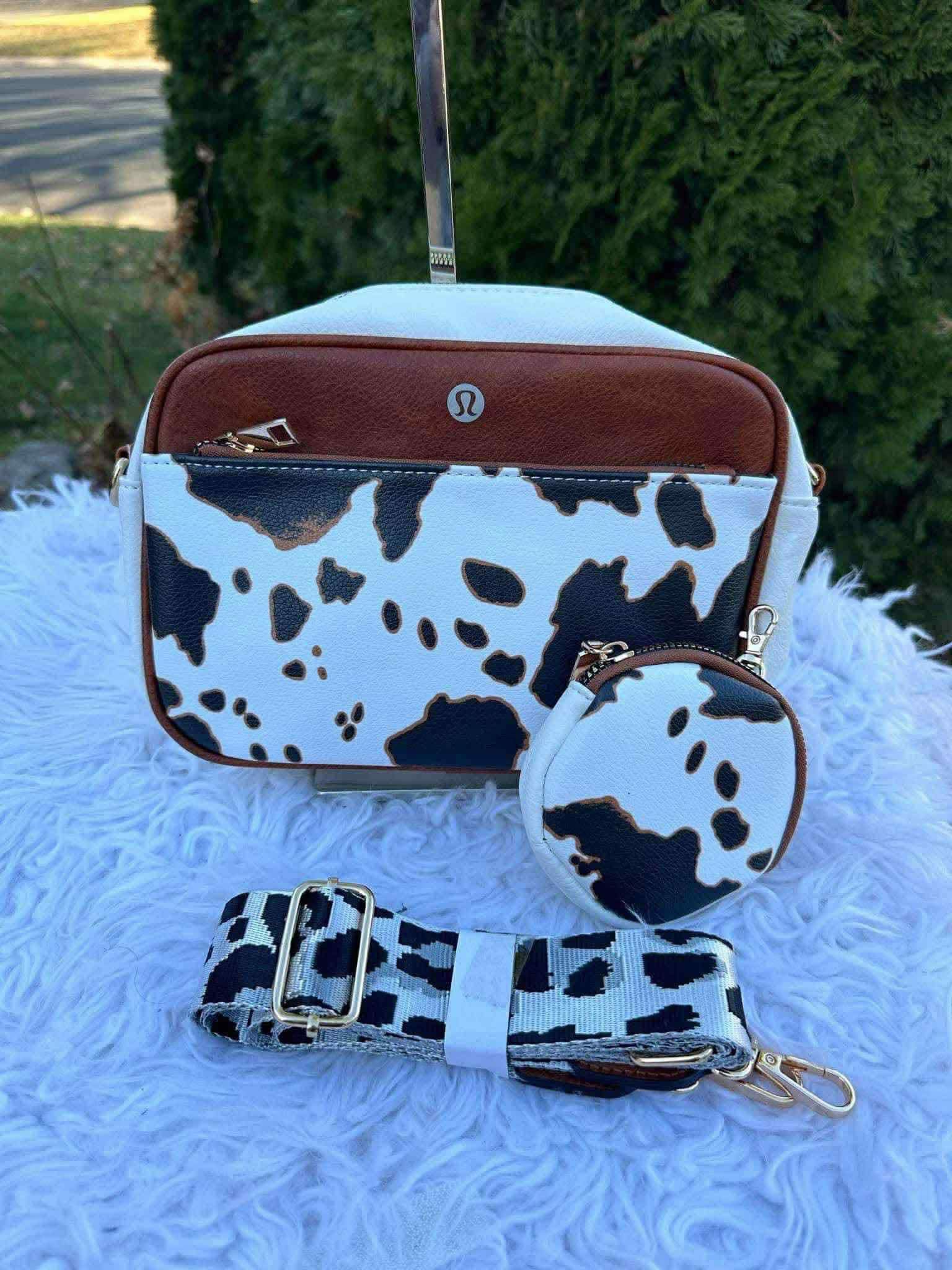 LU Cow Crossbody