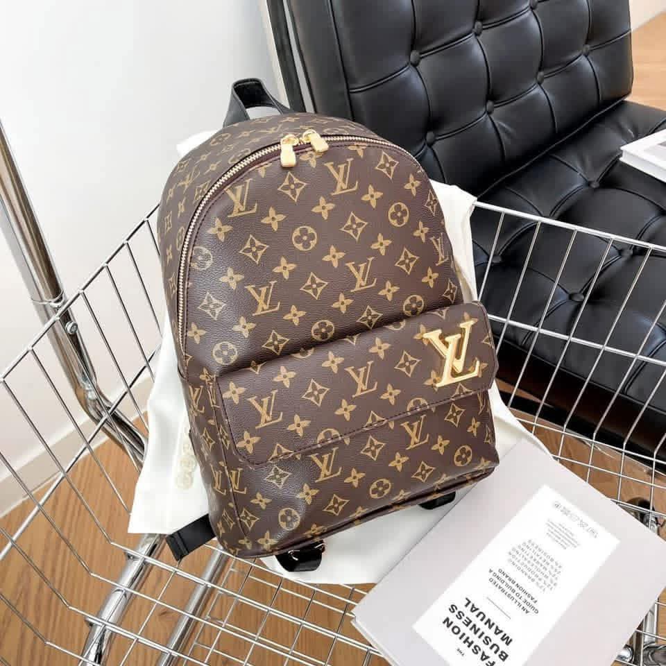 Brown Vee Backpack