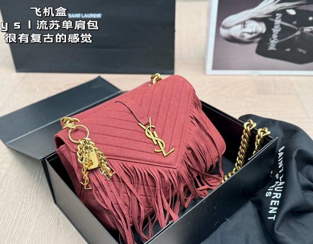 Y*S*L Tassel Crossbody