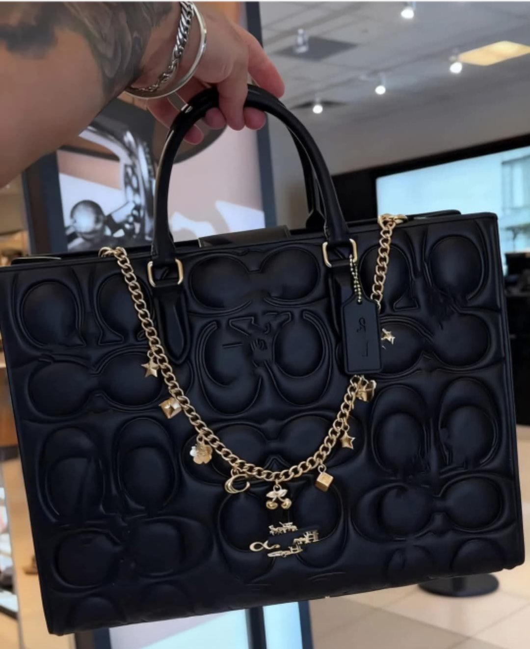 Co Quilted Hand Bag