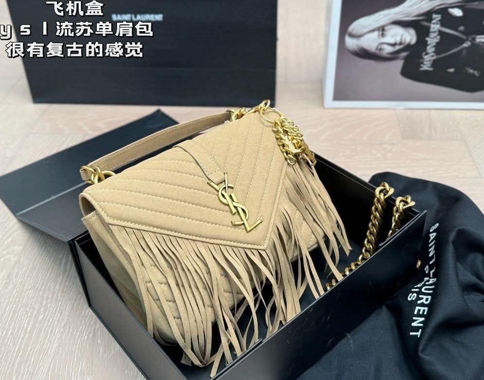 Y*S*L Tassel Crossbody