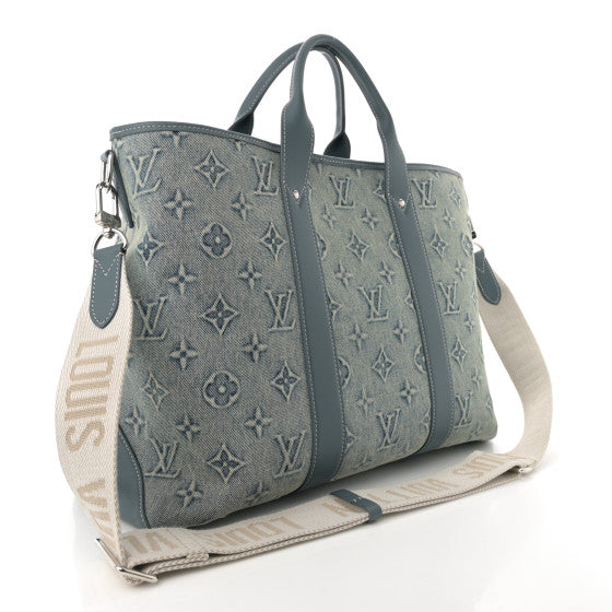 Vee Denim Oversized Bag
