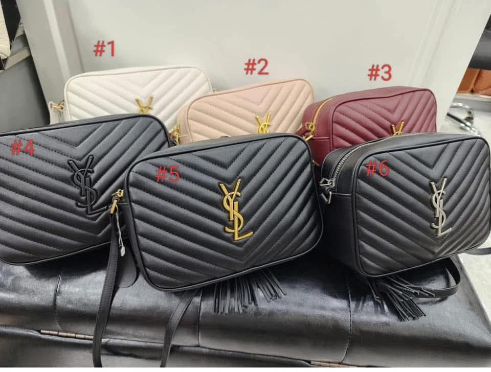 Y*S*L Quilted Tassel Crossbody