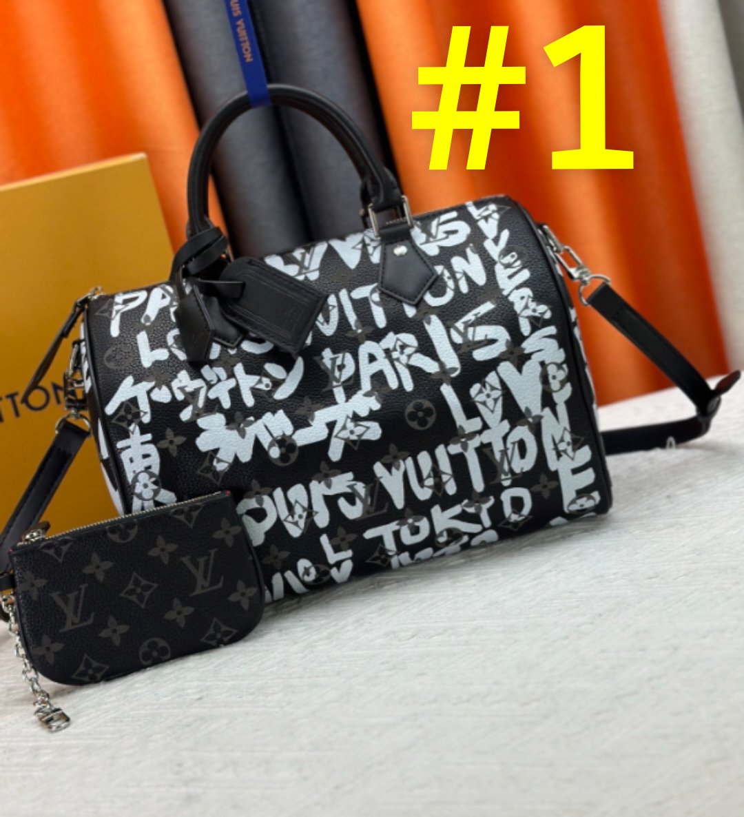 Black Vee Paris Speedy 30cm