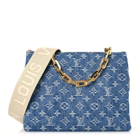 The Crystal Denim Cussin Crossbody